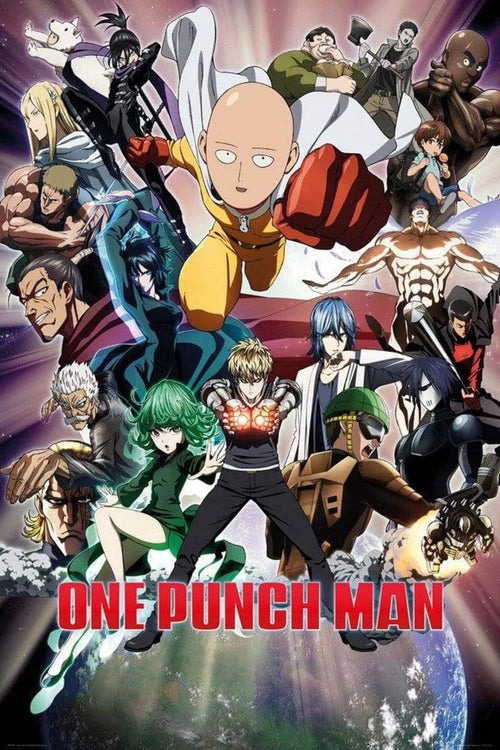 GBeye One Punch Man Group Poster 91,5x61cm | Yourdecoration.nl
