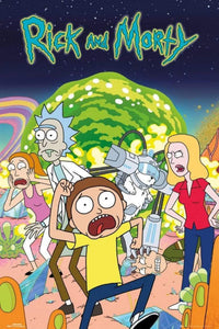 GBeye Rick and Morty Group Poster 61x91,5cm | Yourdecoration.nl
