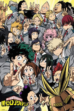 GBeye My Hero Academia School Compilation Poster 61x91,5cm | Yourdecoration.nl