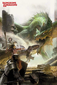 GBeye Dungeons and Dragons Adventure Poster 61x91,5cm | Yourdecoration.nl