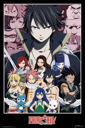 GBeye Fairy Tail Group Poster 61x91,5cm | Yourdecoration.nl