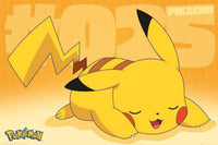 GBeye Pokemon Pikachu Asleep Poster 91,5x61cm | Yourdecoration.nl