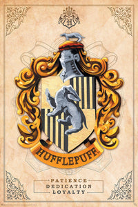 gbeye gbydco065 harry potter hufflepuff poster 61x91 5cm  | Yourdecoration.nl