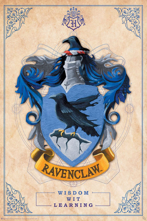 gbeye gbydco066 harry potter ravenclaw poster 61x91 5cm | Yourdecoration.nl