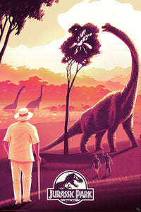 Gbeye Gbydco068 Jurassic Park Welcome Poster 61X91,5cm | Yourdecoration.nl