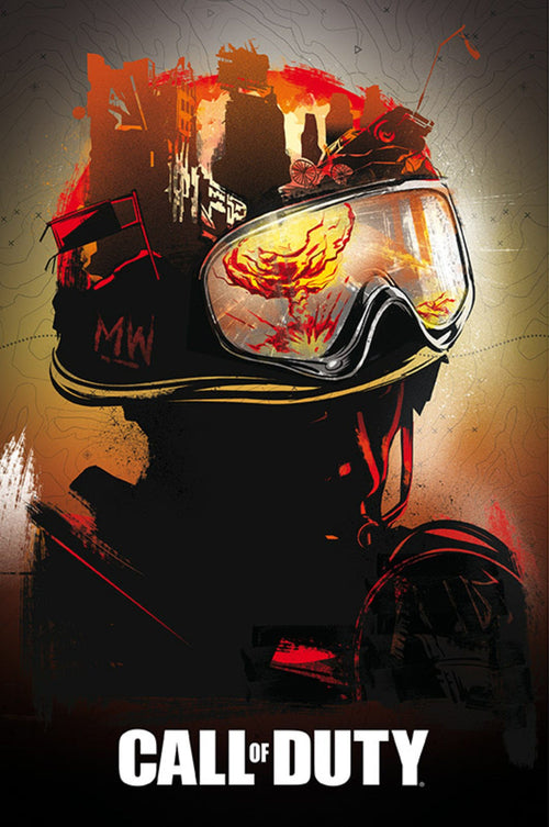 Gbeye GBYDCO142 Call Of Duty Graffiti Poster 61x 91-5cm | Yourdecoration.nl