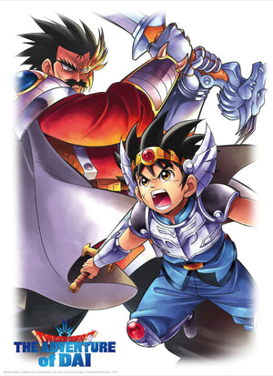 gbeye gbydco189 dragon quest dai and baran poster 38x52cm | Yourdecoration.nl