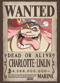 Gbeye Gbydco264 One Piece Wanted Big Mom Poster 38x52cm | Yourdecoration.nl