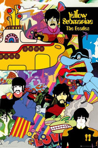 GBeye The Beatles Yellow Submarine Poster 61x91,5cm | Yourdecoration.nl
