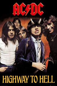 GBeye AC DC Highway to Hell Poster 61x91,5cm | Yourdecoration.nl