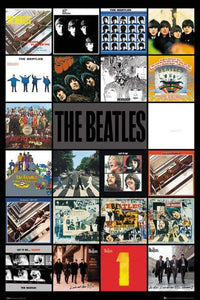 GBeye The Beatles Albums Poster 61x91,5cm | Yourdecoration.nl