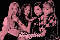 GBeye Black Pink Group Pink Poster 61x91,5cm | Yourdecoration.nl