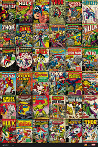 Grupo Erik GPE4785 Marvel Comics Classic Covers Poster 61X91,5cm | Yourdecoration.nl