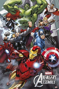 Grupo Erik GPE4802 Marvel Avengers Assemble Poster 61X91,5cm | Yourdecoration.nl
