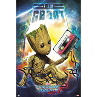 Grupo Erik GPE5150 Marvel Guardians Of The Galaxy Vol 2 Groot Poster 61X91,5cm | Yourdecoration.nl