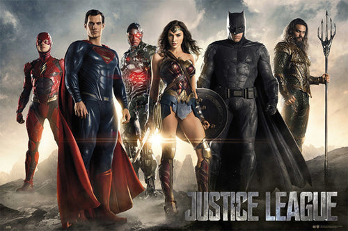Grupo Erik GPE5207 Dc Comics Justice League Movie All Characters Poster 91,5X61cm | Yourdecoration.nl