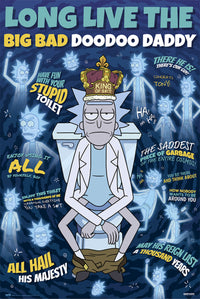 Grupo Erik GPE5448 Rick And Morty Doodoo Daddy Poster 61X91,5cm | Yourdecoration.nl
