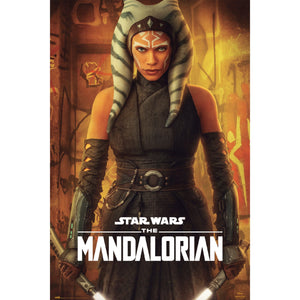 Grupo Erik GPE5494 Star Wars The Mandalorian Ahsoka Tano Poster 61X91,5cm | Yourdecoration.nl