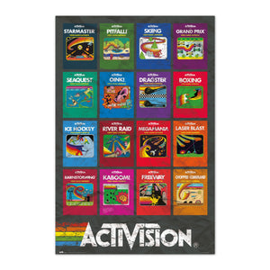 Grupo Erik GPE5504 Activision Game Covers Poster 61X91,5cm | Yourdecoration.nl