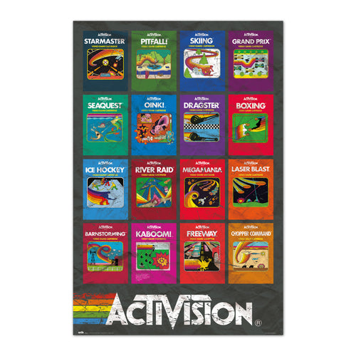 Grupo Erik GPE5504 Activision Game Covers Poster 61X91,5cm | Yourdecoration.nl