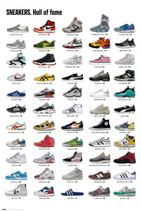 Grupo Erik GPE5534 Sneakers Hall Of Fame Poster 61X91,5cm | Yourdecoration.nl