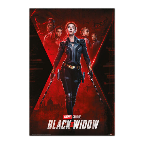 Grupo Erik GPE5574 Marvel Black Widow Poster 61X91,5cm | Yourdecoration.nl