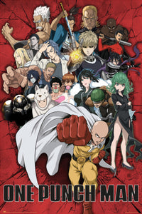 Grupo Erik Gpe5622 One Punch Man Heroes Poster 61x91 5cm | Yourdecoration.nl