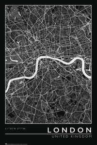 Grupo Erik Gpe5634 London City Map Poster 61x91 5cm | Yourdecoration.nl