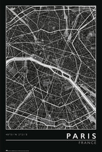 Grupo Erik Gpe5637 Paris City Map Poster 61x91 5cm | Yourdecoration.nl
