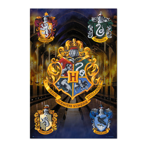 Grupo Erik Gpe5650 Harry Potter Escodus Hogwarts Poster 61X91 5cm | Yourdecoration.nl