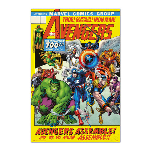 Grupo Erik Gpe5652 Marvel Avengers 100Th Issue Poster 61X91 5cm | Yourdecoration.nl