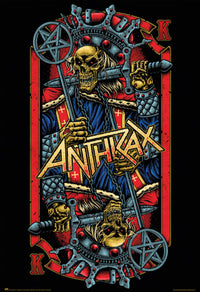 grupo erik gpe5714 anthrax evil kings poster 61x91 5cm | Yourdecoration.nl