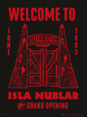 Grupo Erik P30x40cm0454 Jurassic Park Kunstdruk 30x40cm | Yourdecoration.nl