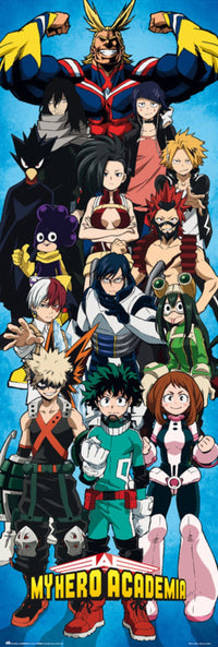 Grupo Erik Ppge8096 My Hero Academia All Characters Poster 53x158cm | Yourdecoration.nl