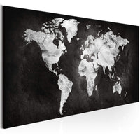 Artgeist Two coloured World Canvas Painting | Yourdecoration.com
