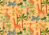 Komar Giraffe Crew Vlies Fotobehang 400x280cm 8 Banen | Yourdecoration.nl