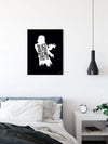 Komar Star Wars Silhouette Quotes Stormtrooper Kunstdruk 30x40cm Sfeer | Yourdecoration.nl
