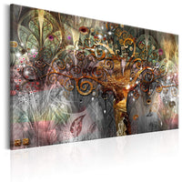 Artgeist Gold Tree Canvas Painting | Yourdecoration.com