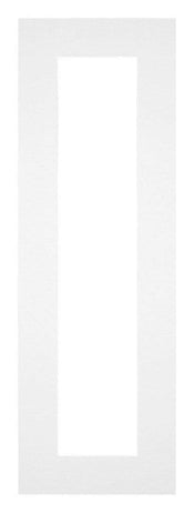 Passe Partout 20x60cm Karton Wit Rand 5cm Recht Voorzijde | Yourdecoration.nl