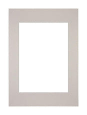 Passe Partout 21x29 7cm A4 A5 Karton Grijs Graniet Rand Recht Voorzijde | Yourdecoration.nl