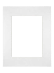 Passe Partout 28x35cm Karton Wit Rand Recht Voorzijde | Yourdecoration.nl