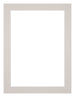 Passe Partout 75x100cm Karton Grijs Graniet Rand 3cm Recht Voorzijde | Yourdecoration.nl