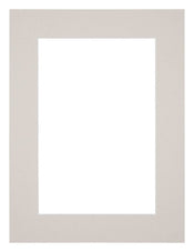 Passe Partout 75x100cm Karton Grijs Graniet Rand 5cm Recht Voorzijde | Yourdecoration.nl