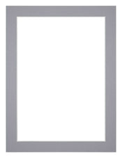 Passe Partout 75x100cm Karton Grijs Rand 3cm Recht Voorzijde | Yourdecoration.nl