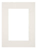 Passe Partout 45x60cm Karton Lichtgrijs Rand 6cm Recht Voorzijde | Yourdecoration.nl