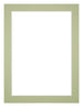 Passe Partout 75x100cm Karton Mintgroen Rand 3cm Recht Voorzijde | Yourdecoration.nl