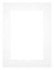 Passe Partout 45x60cm Karton Wit Rand 5cm Recht Voorzijde | Yourdecoration.nl