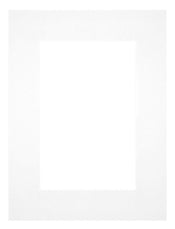 Passe Partout 45x60cm Karton Wit Rand 6cm Recht Voorzijde | Yourdecoration.nl