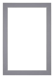 Passe Partout 61x91 5cm Karton Grijs Rand 3cm Recht Voorzijde | Yourdecoration.nl