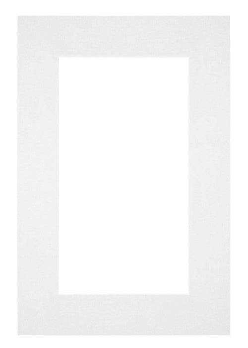 Passe Partout 62x93cm Karton Wit Rand 6cm Recht Voorzijde | Yourdecoration.nl